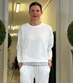 Tuta in Felpa con Cerniera Laterale e Elastico in Vita