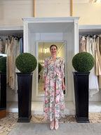 Tensione In Abito Lungo Chemisier Floreale