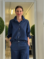 Camicia in Jeans Leggero Stile YSL