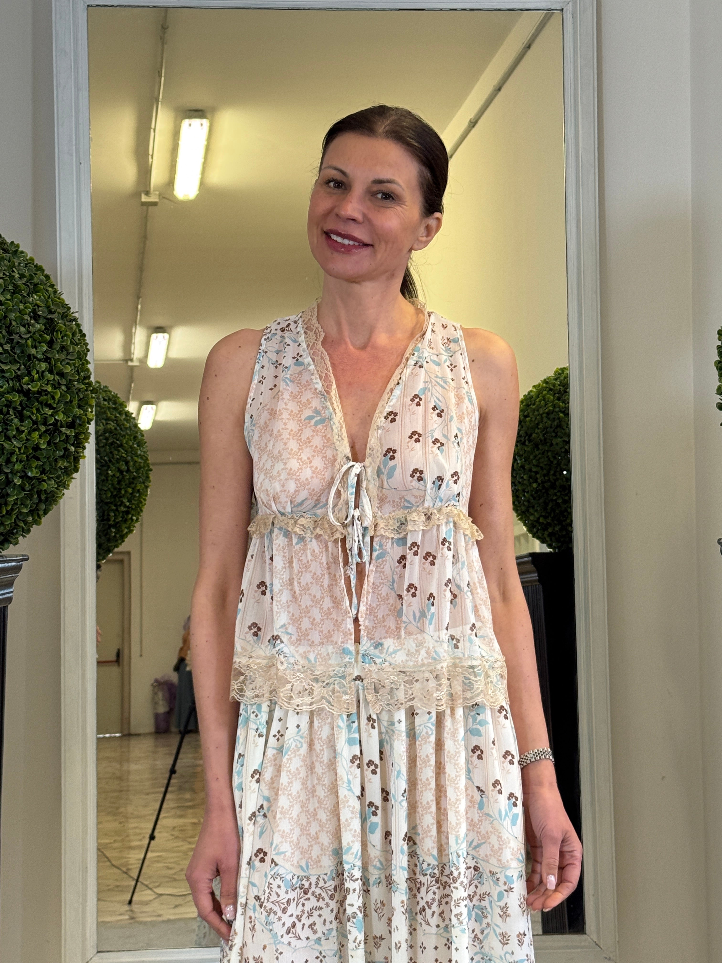 SusyMix Top Lingerie con Pizzo