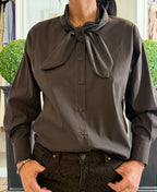 Camicia in Cotone con Cravattino