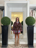 Tensione In Cardigan Etnico Lungo MG76