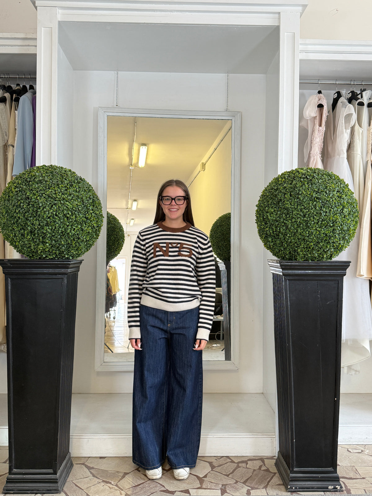 Tensione In Maglione Nr5 Paric Jaquard
