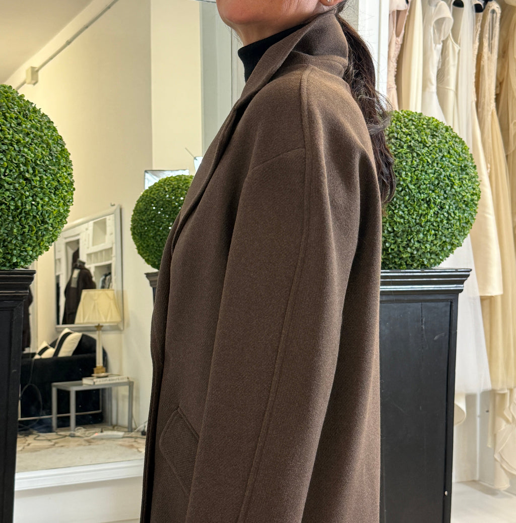 Cappotto Doppiopetto con Tasche