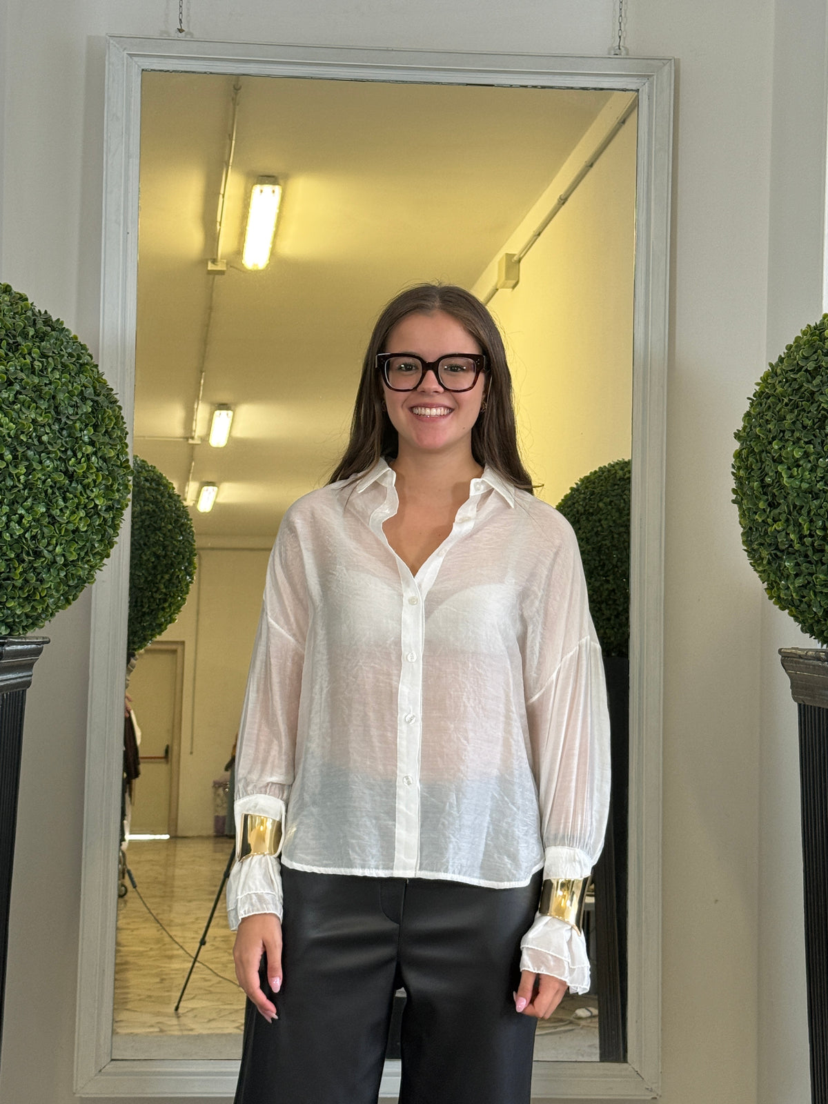 Camicia con Bracciali Dorati LiLu