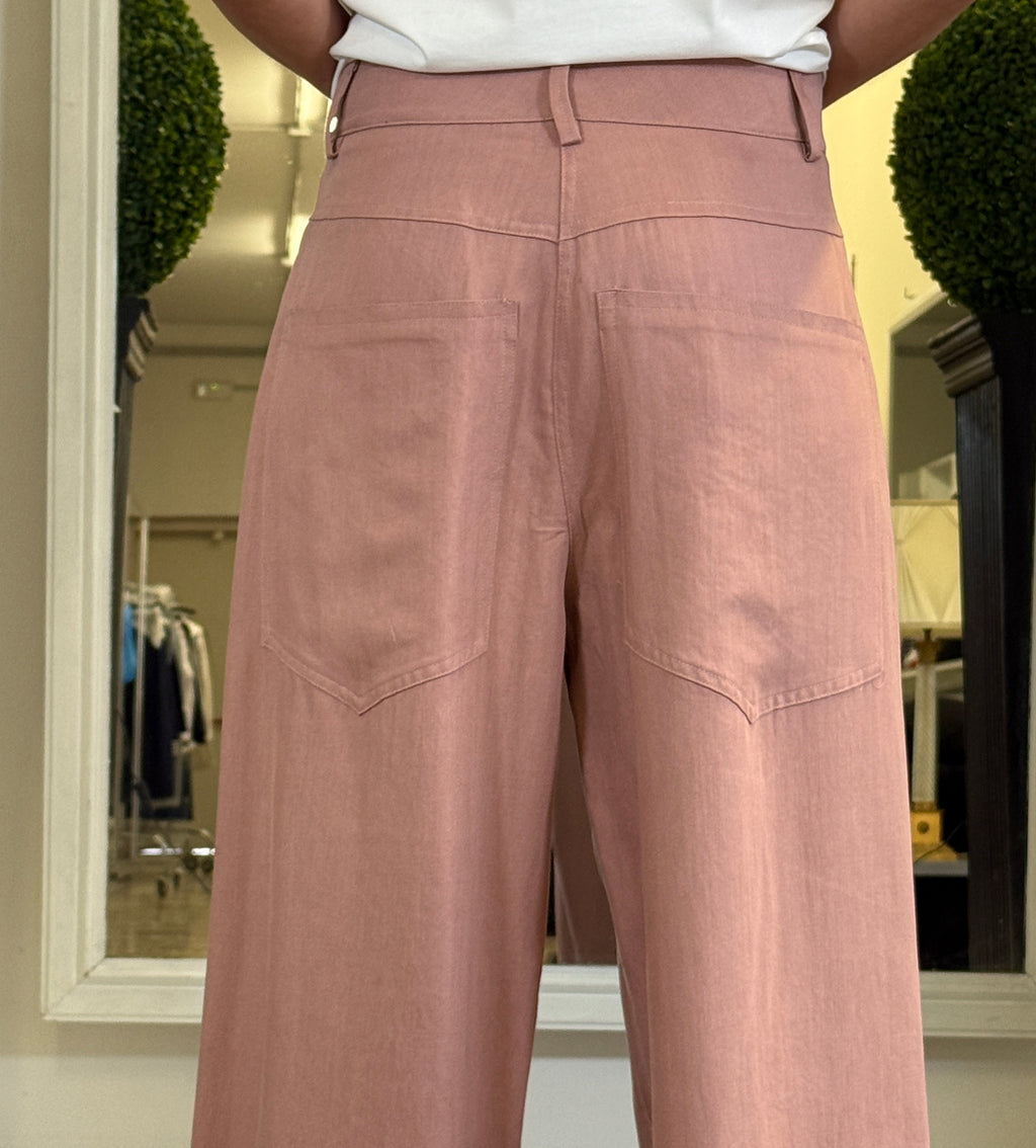 Tensione In Pantaloni Wide Leg