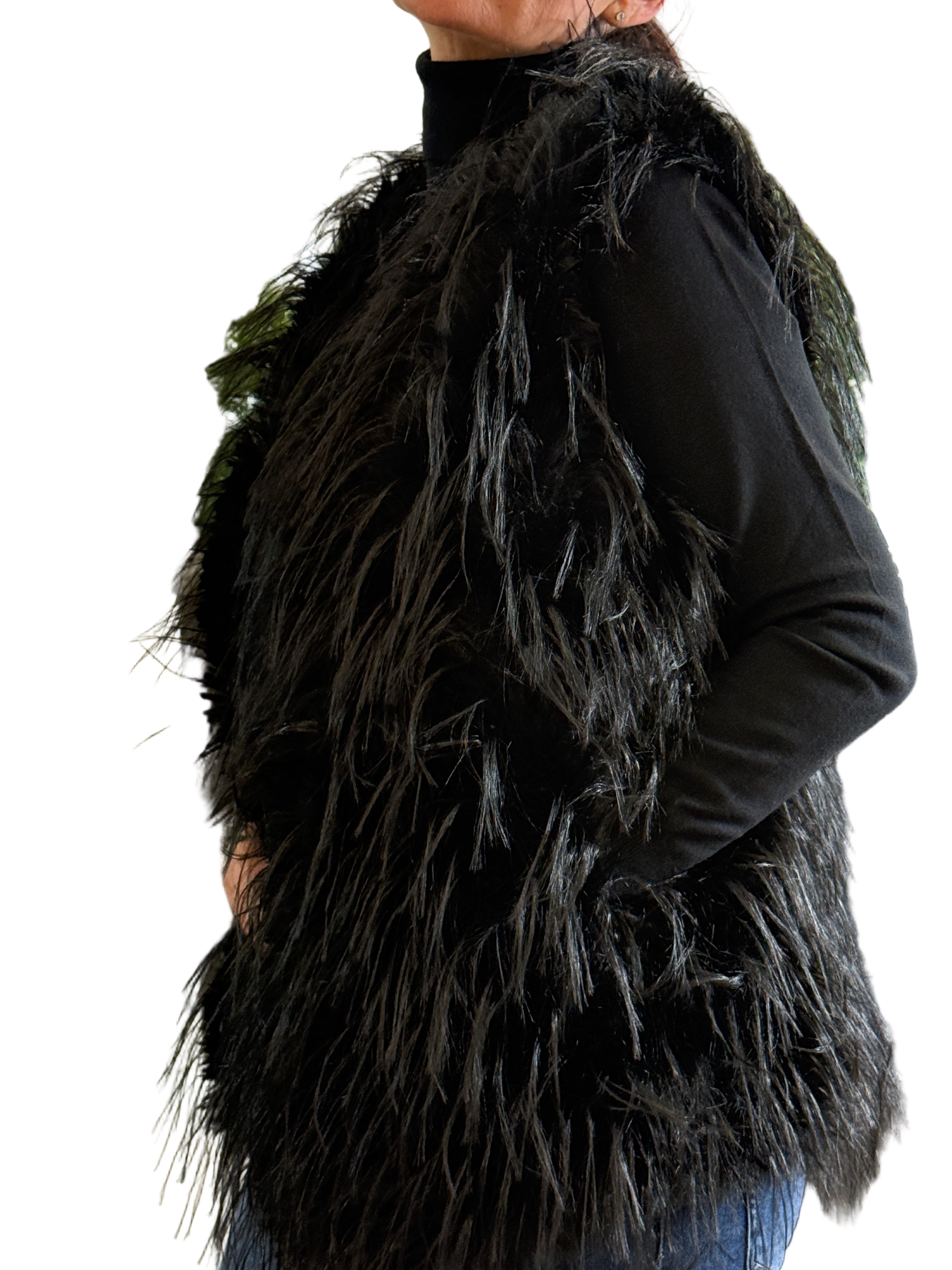 Gilet in Ecopelliccia