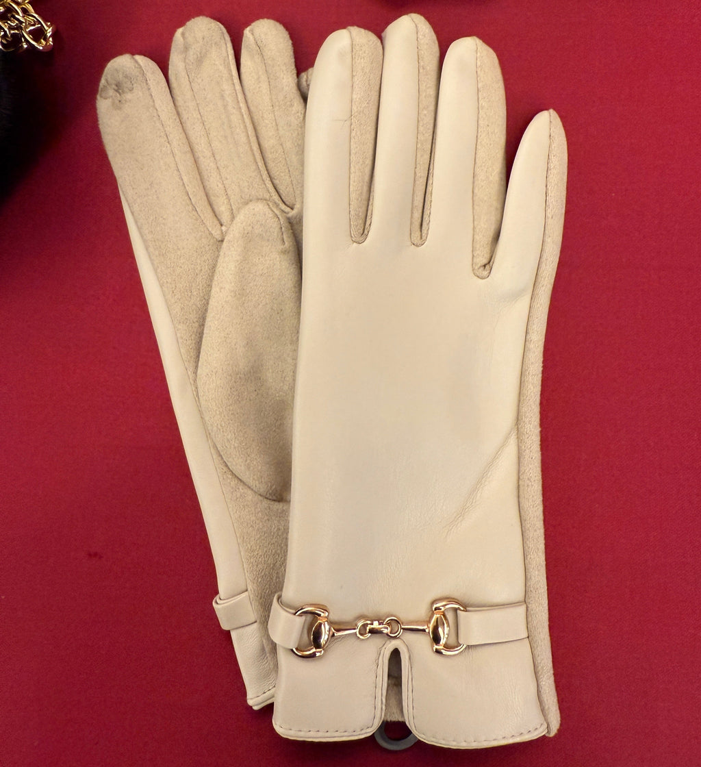 Guanti in Ecopelle e Dainetto