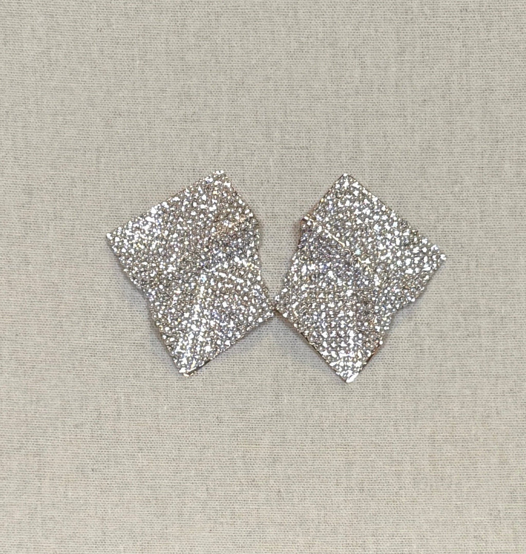 Brooke Orecchini Rettangolari con Strass