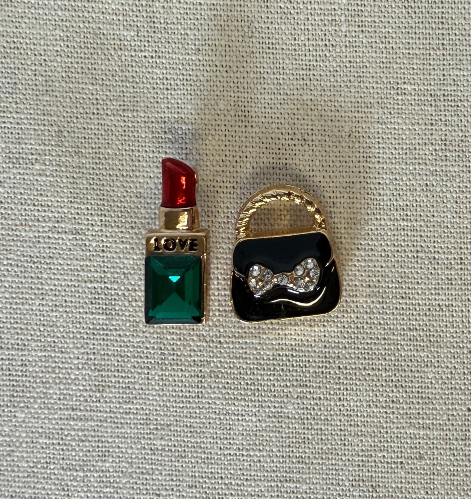 Andrea Coppia di Spille in Metallo e Resina