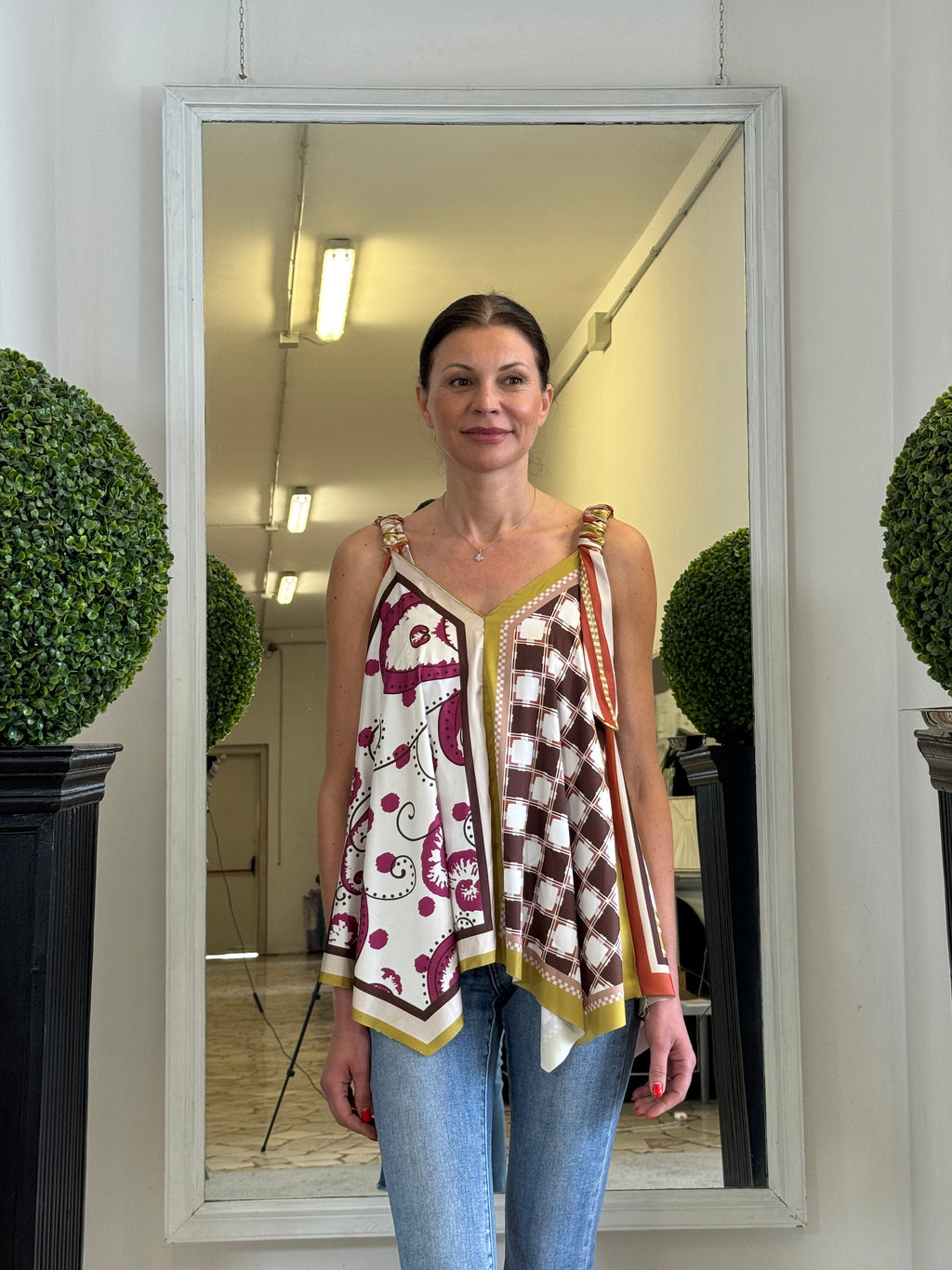 Blusa a Foulard