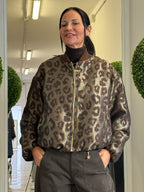 Bomber Maculato in Lamè