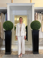 Tailleur Gessato Giacca e Pantaloni
