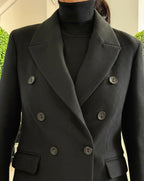 Cappotto Doppio Petto con Tasche