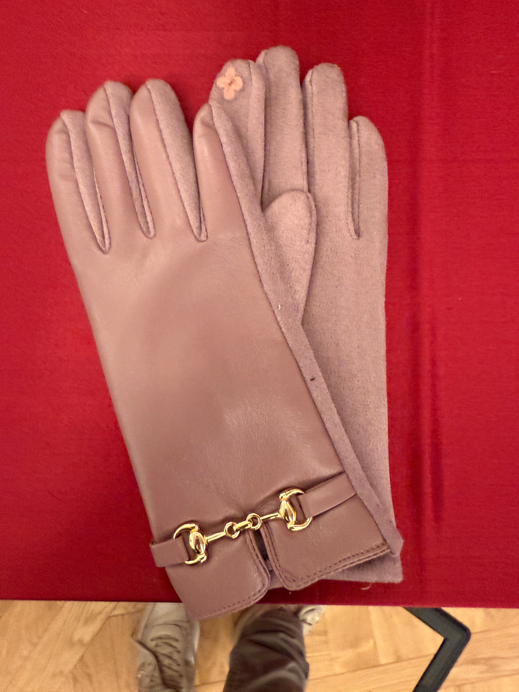 Guanti in Ecopelle e Dainetto