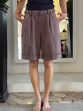 Bermuda in Denim Leggero Stone Wash