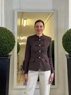 Maryley Giacca Napoleon con Bottini Dorati