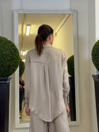 Tensione In Camicia con Taschino in Cupro