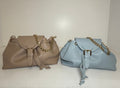 Borsa a Mano con Catena in Vera Pelle