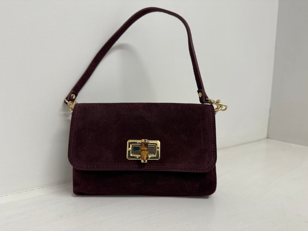 Borsetta in Pelle Scamosciata