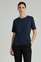 Maglia con Tagli Svasati sul Davanti