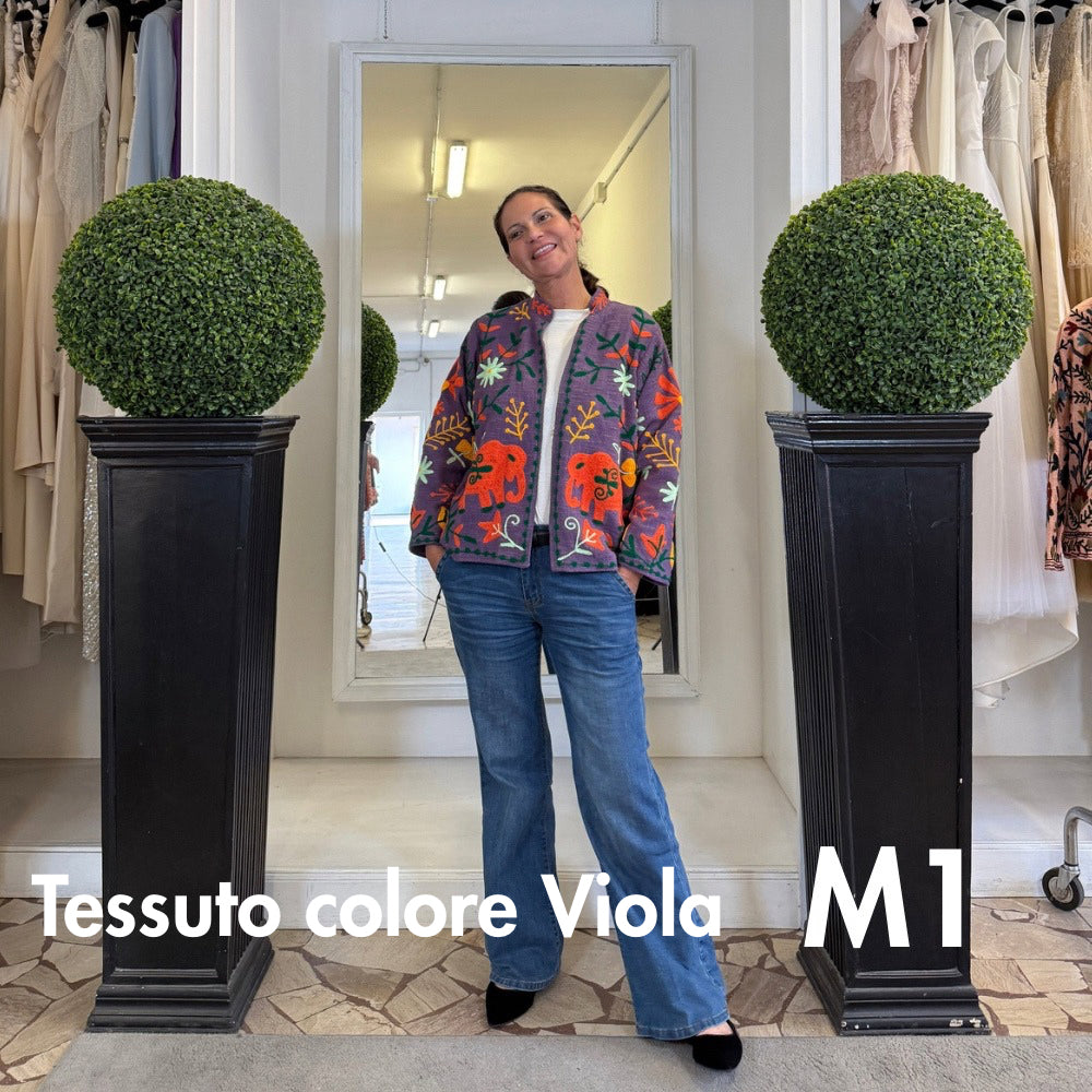 Suzani Indiano Estivo con Ricami