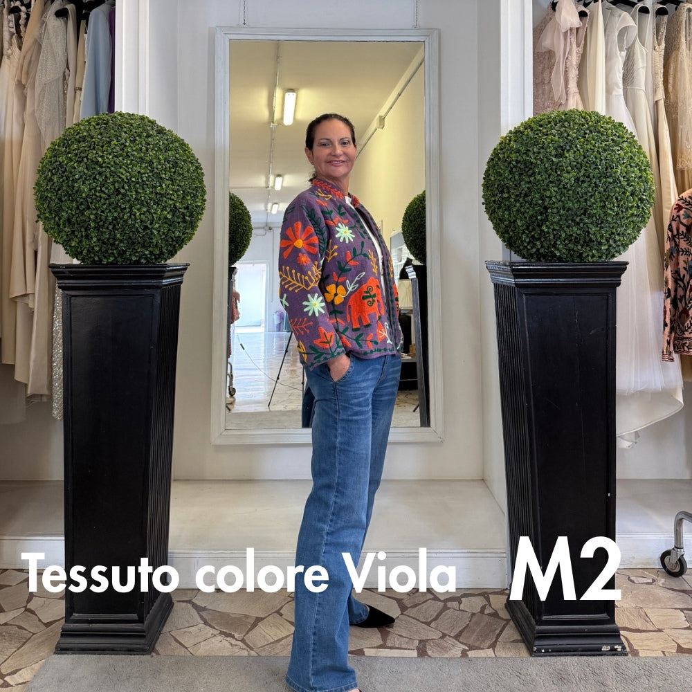Suzani Indiano Estivo con Ricami