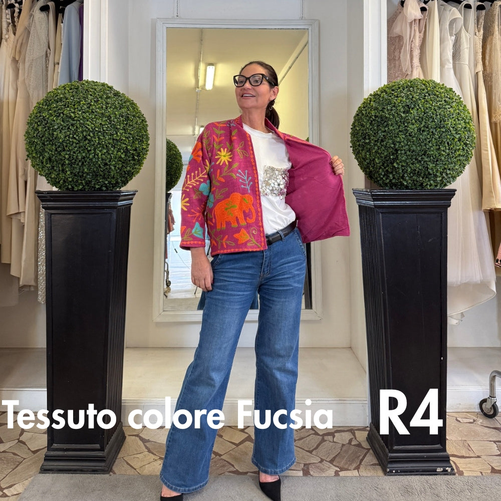 Suzani Indiano Estivo con Ricami