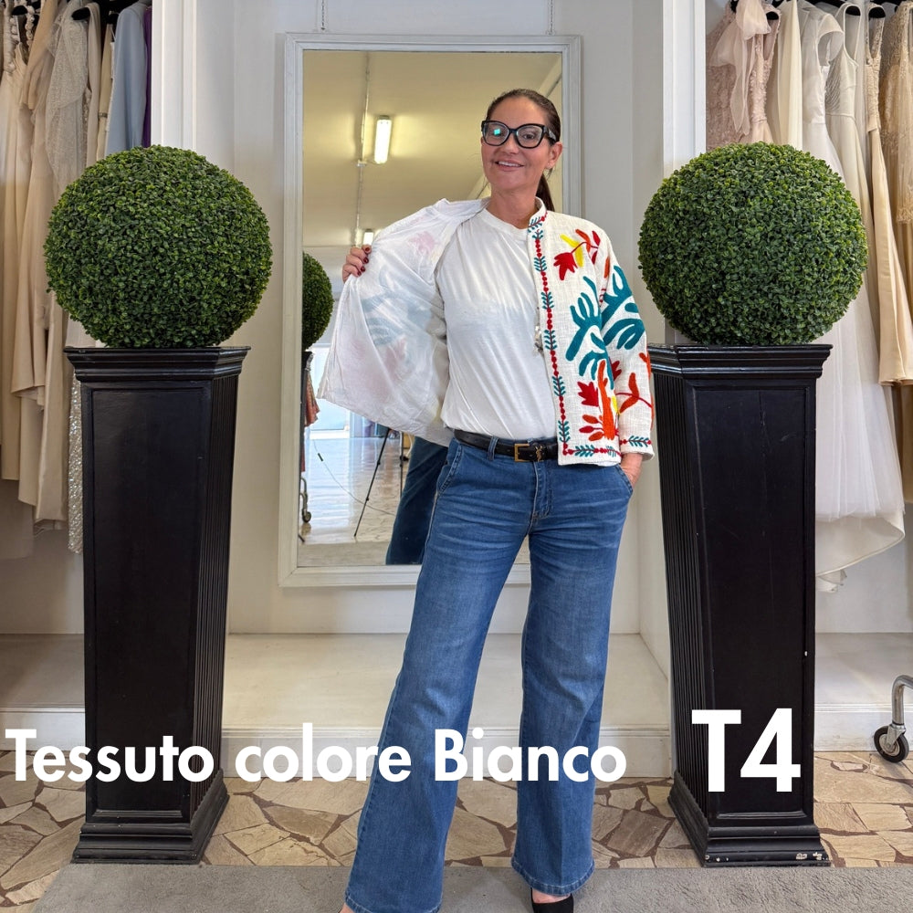 Suzani Indiano Estivo con Ricami