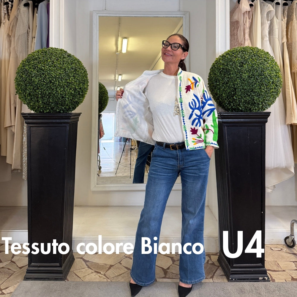 Suzani Indiano Estivo con Ricami