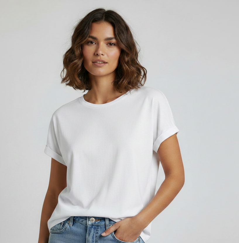 T-shirt in Puro Lino