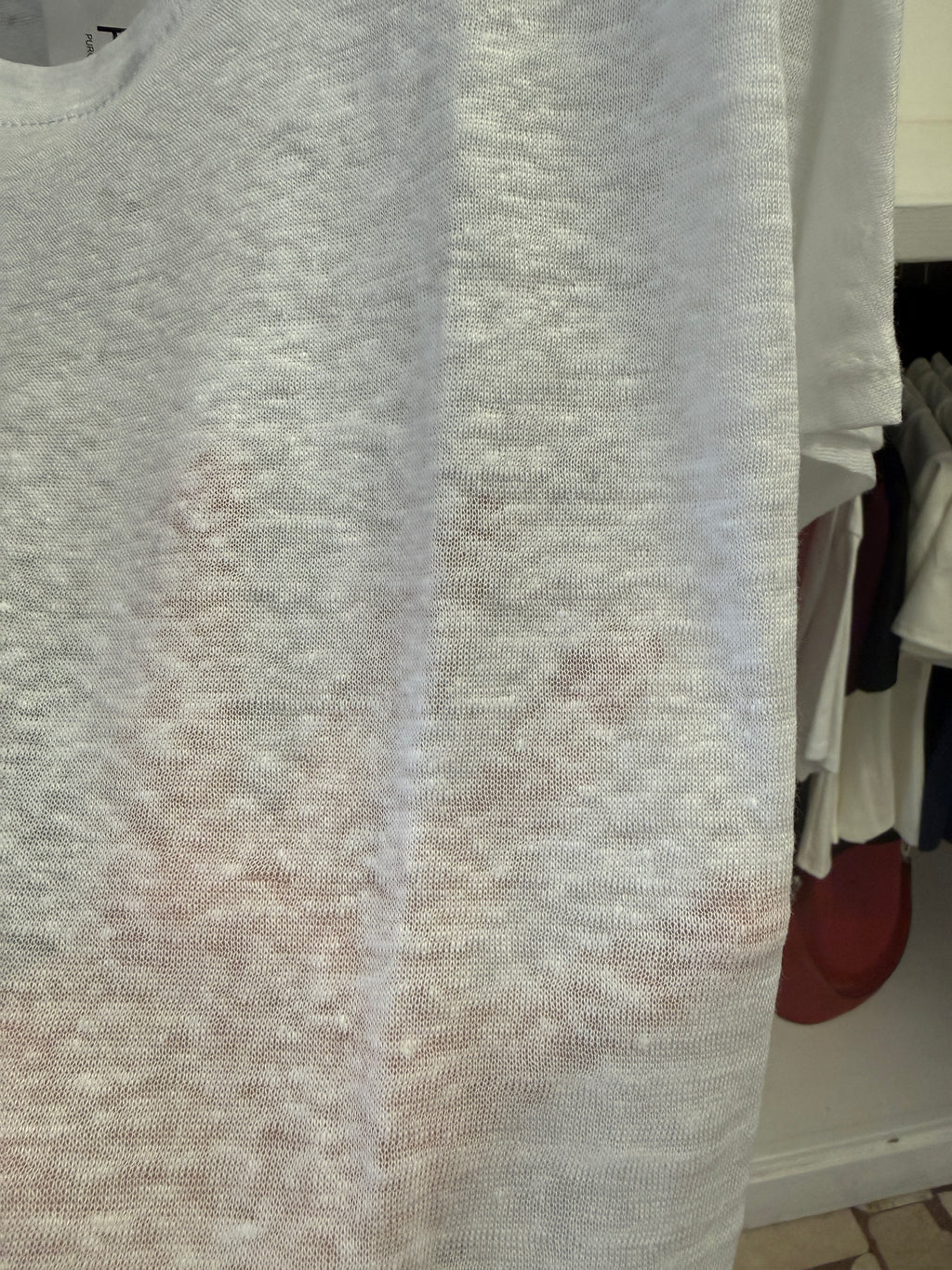 T-shirt in Puro Lino