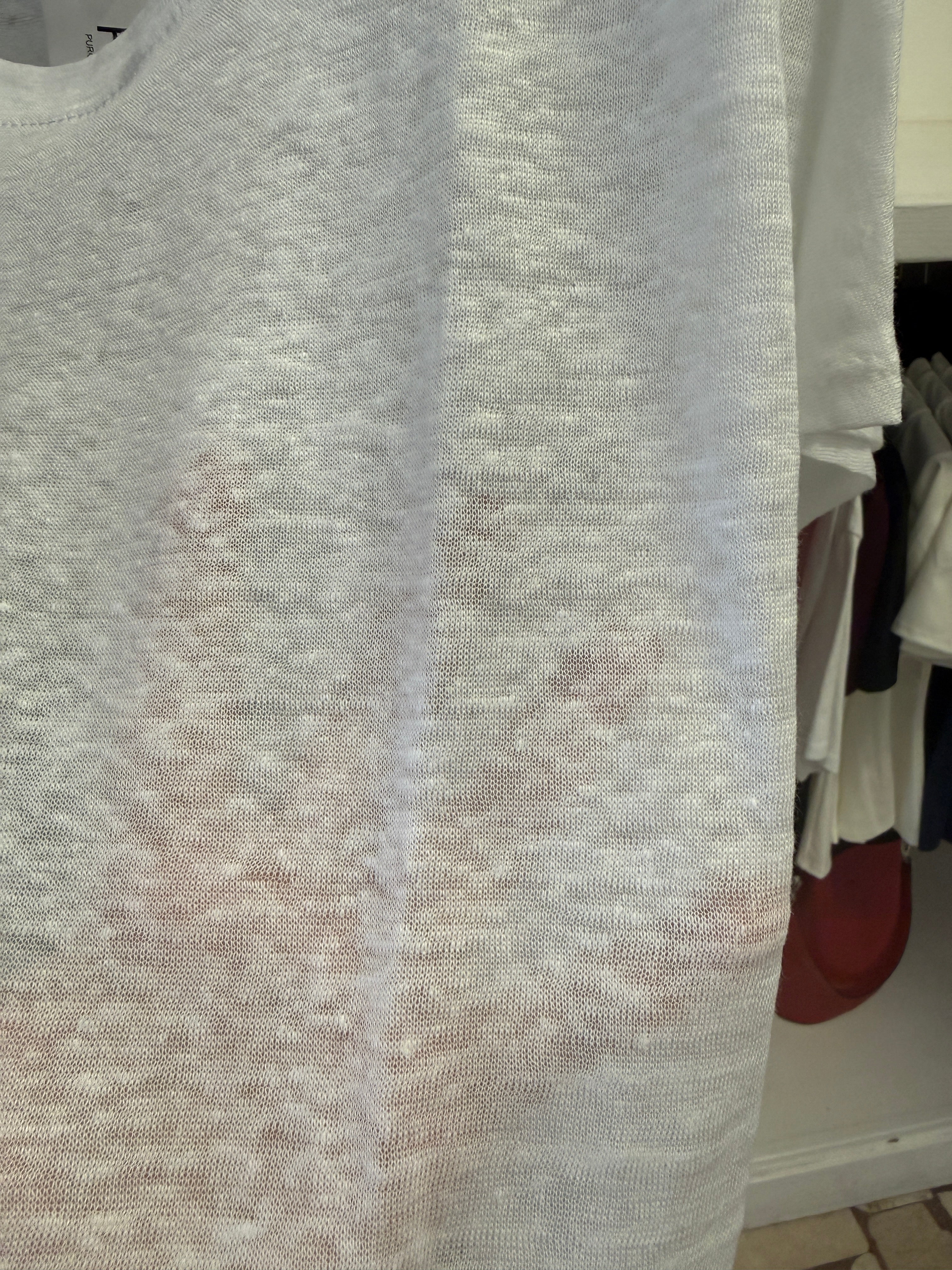 T-shirt in Puro Lino
