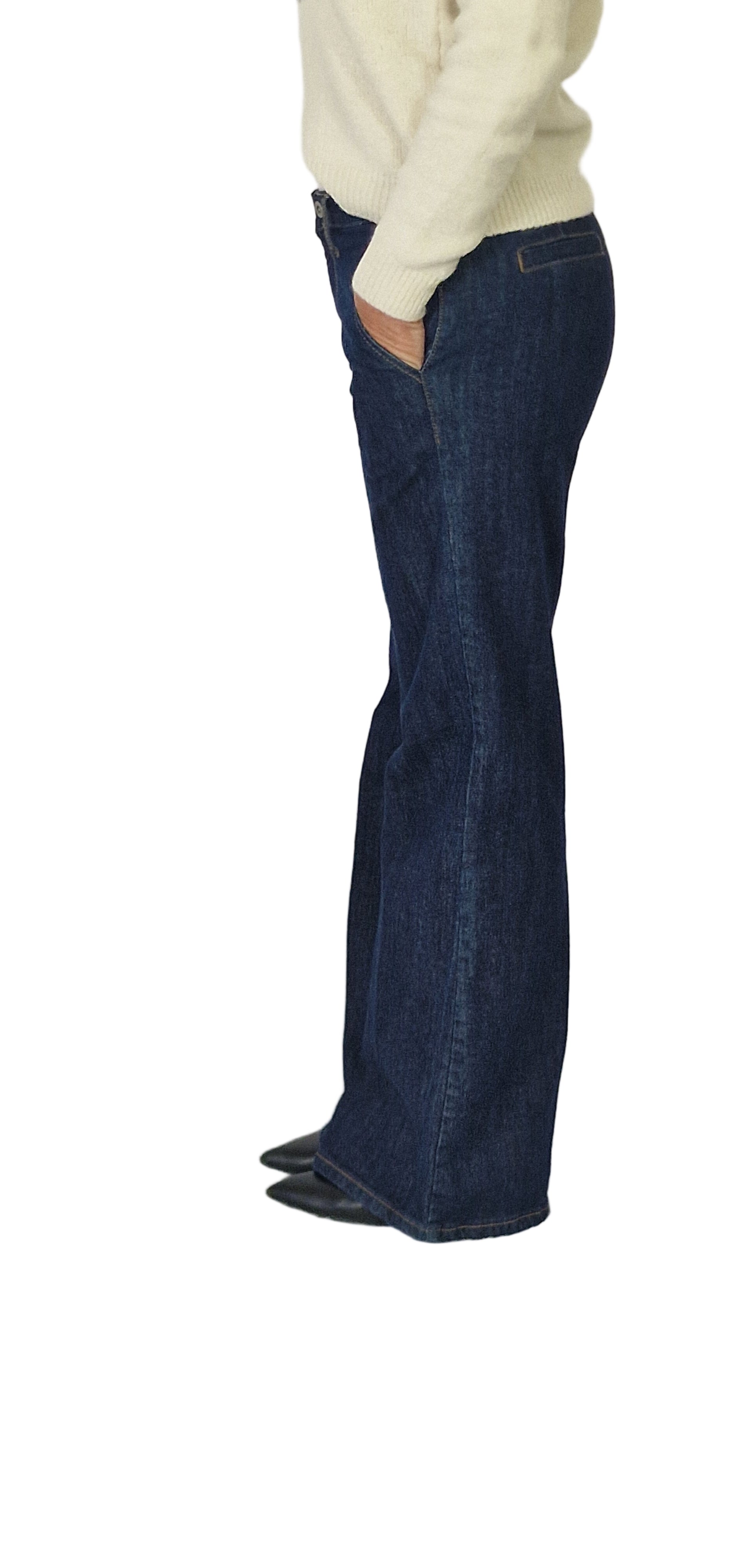 Jeans a Palazzo Elasticizzati