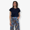T_Shirt a Girocollo in Filo di Scozia