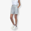 Pantaloncini in Cotone Rigati