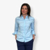 Camicia Sfiancata in Cotone Popeline