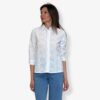 Camicia in Pizzo San Gallo con Maniche a 3/4
